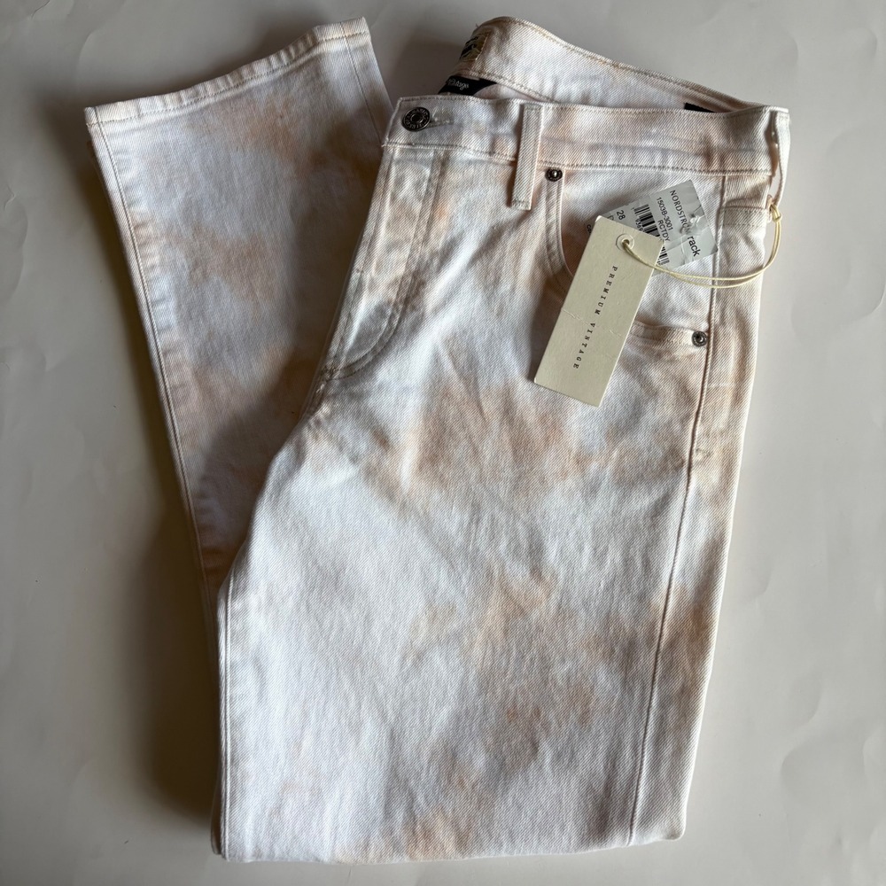 Citizens‎ of Humanity Emerson Slim Boyfriend Jeans Rose Cloud Tie Dye Sz 28 VTG